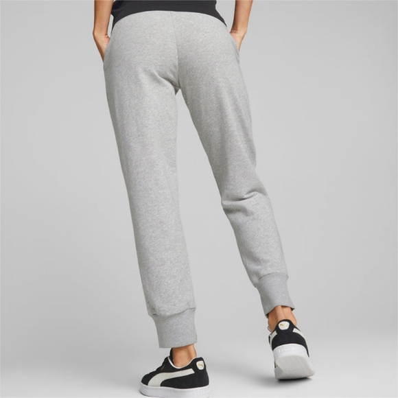 🆕Puma Women's Essentials Sweatpants Heather Grey Size Large - Picture 7 of 7